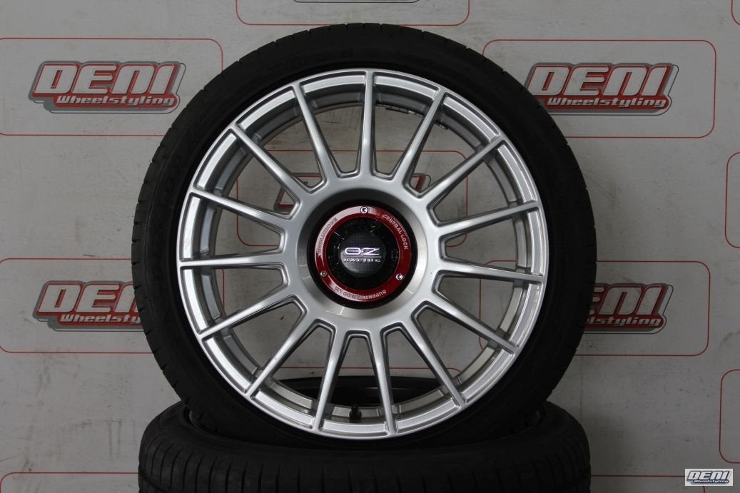 18" VW Golf dedicated OZ velgenset geheel nieuw met Dunlop, Auto-onderdelen, Banden en Velgen, 18 inch, -, -, Banden en Velgen