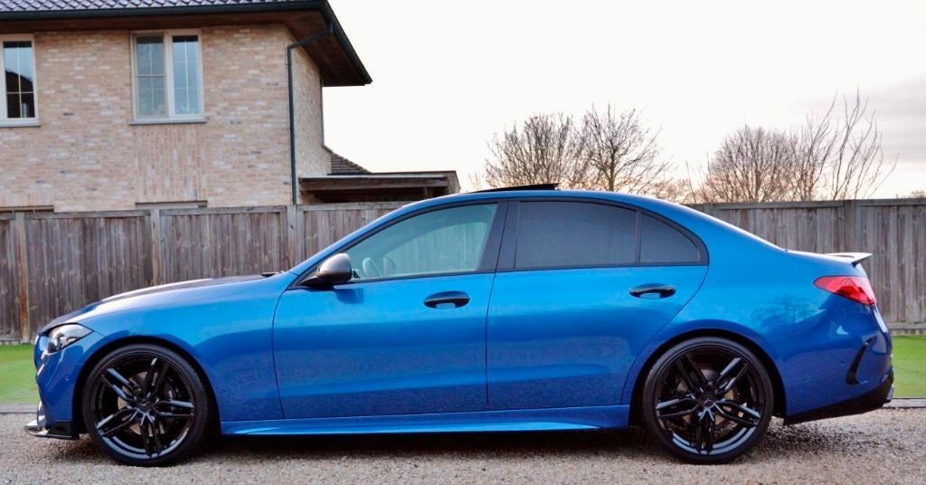 Mercedes C 180 AMG 9G-Tronic**C63 AMG LOOK*EXCLUSIVE*FULL**, Auto's, Mercedes-Benz, Automaat, 4 deurs, Achterwielaandrijving, 4 cilinders