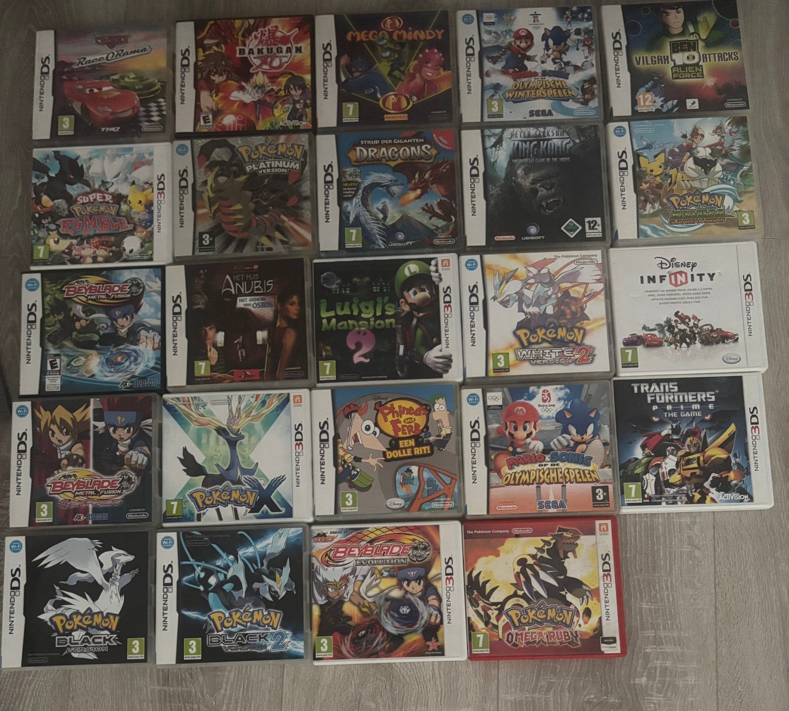 Grote Nintendo DS / 3DS game collectie te koop, Ophalen, Zo goed als nieuw