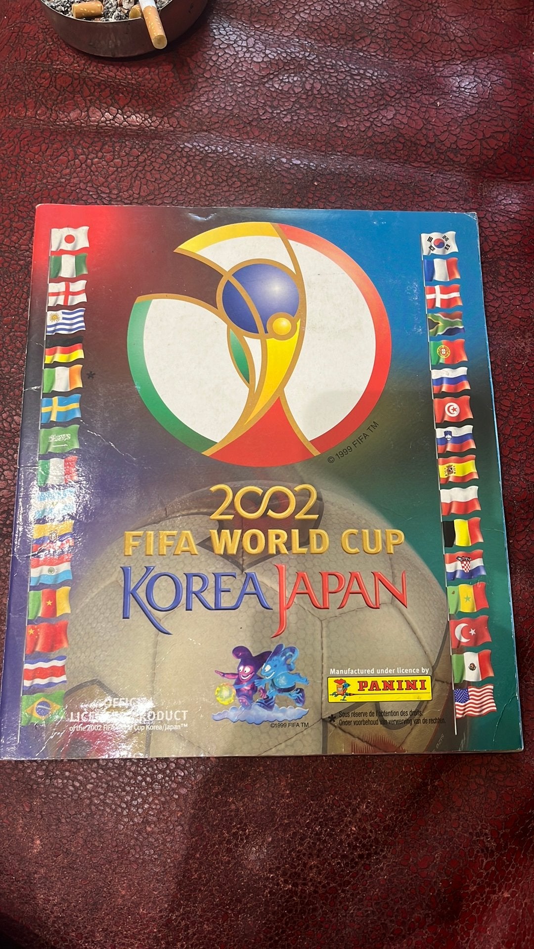 Panini album de la coupe du monde korea-japan 2002, Ophalen of Verzenden, Gebruikt