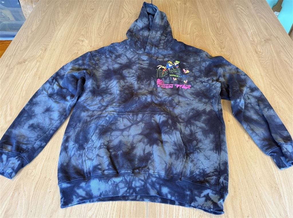 H&M Disney Alice in Wonderland Tie Dye Hoodie - Maat M, Ophalen of Verzenden, Zo goed als nieuw, Maat 48/50 (M)