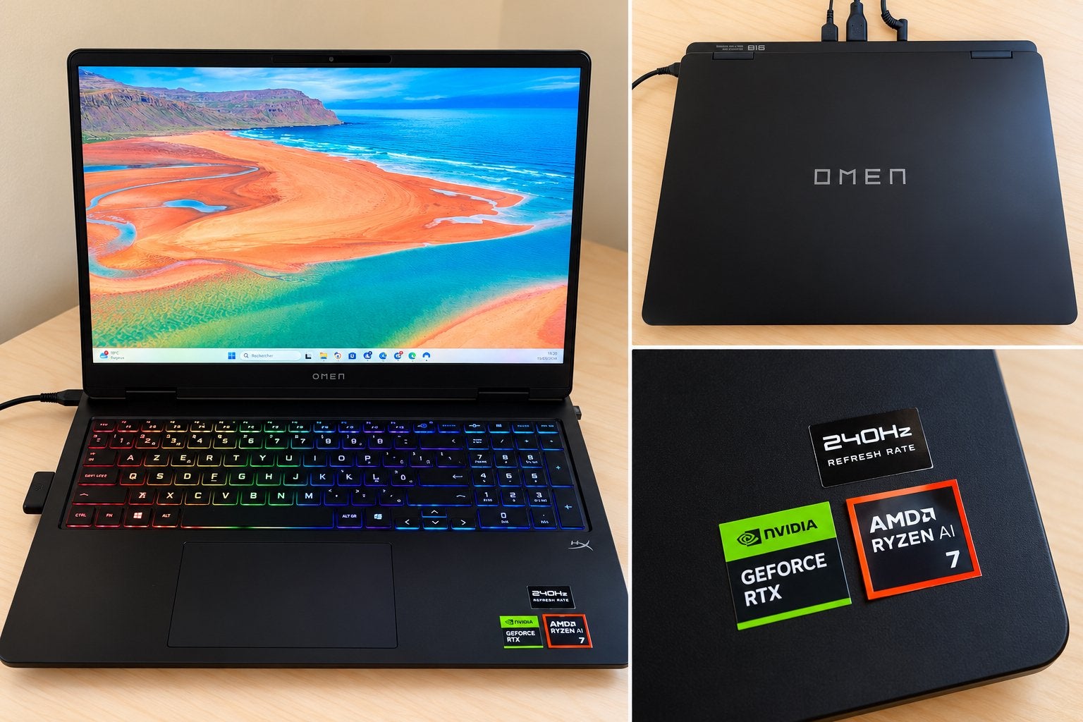 HP OMEN 16 – PC portable gamer, Informatique & Logiciels, Enlèvement ou Envoi, Comme neuf, SSD