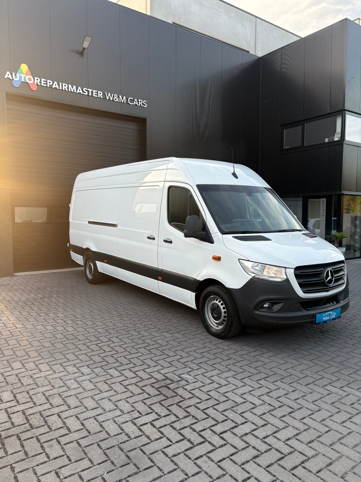 Mercedes Sprinter 316 CDI L3H2, 4 cilinders, Multifunctioneel stuurwiel, Wit, Bedrijf