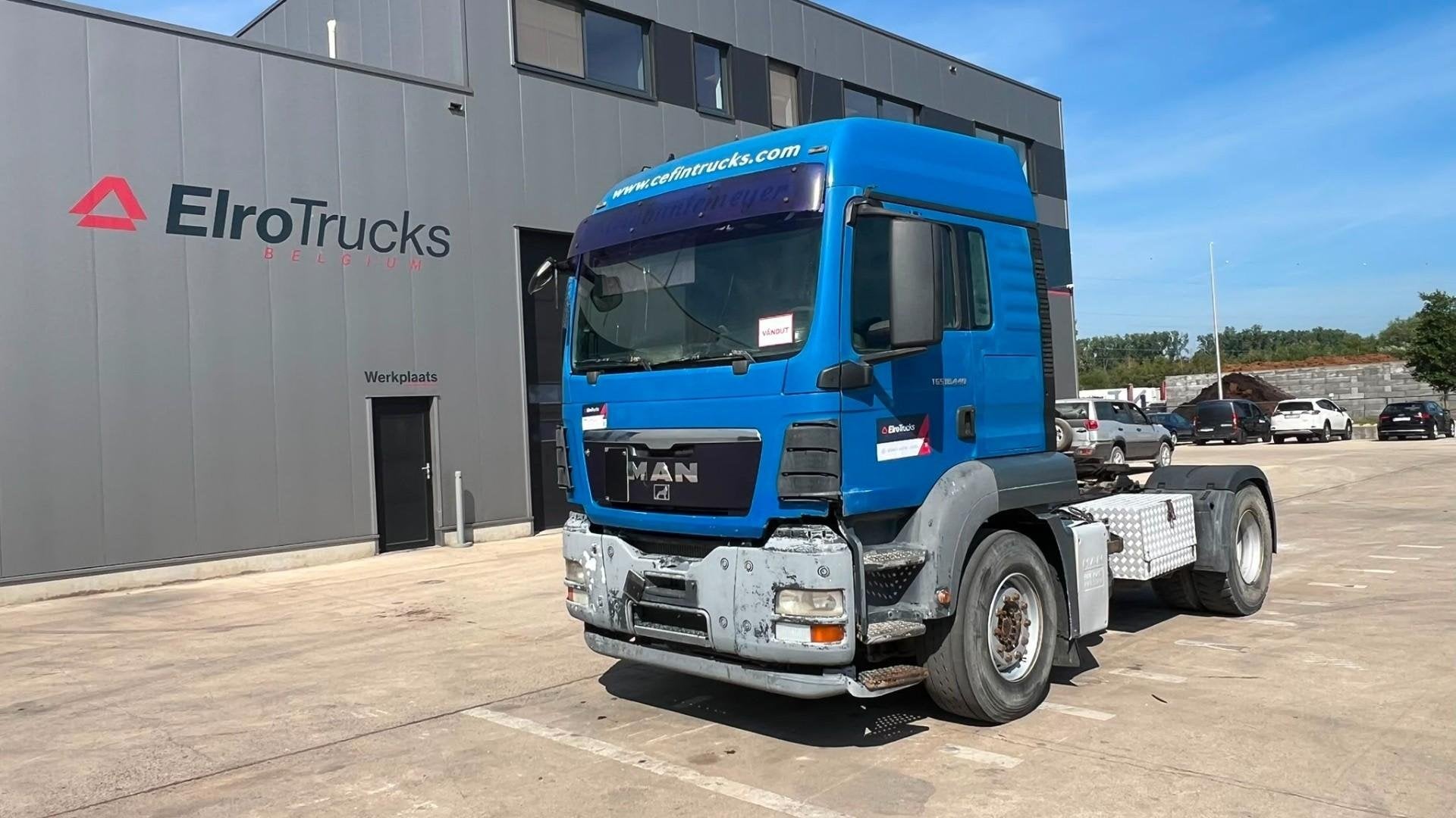 MAN TGS 18.440 (HYDRAULIC PUMP / POMPE HYDRAULIQUE / PTO / M, 324 kW, Achat, Entreprise, Boîte manuelle