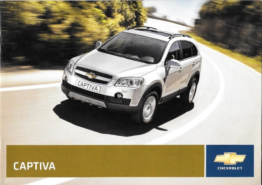 CHEVROLET CAPTIVA  2008, Livres, Enlèvement ou Envoi, Comme neuf, Chevrolet