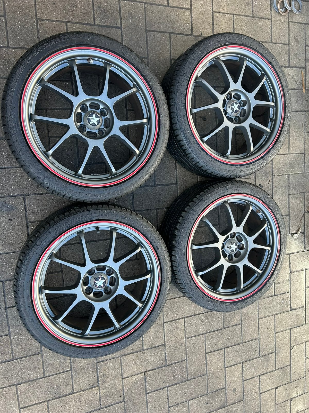 4x100 Speed wielen 17”, Ophalen, Mazda