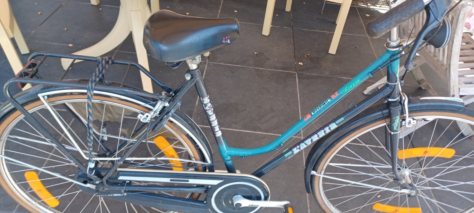 retro fietsen, Ophalen