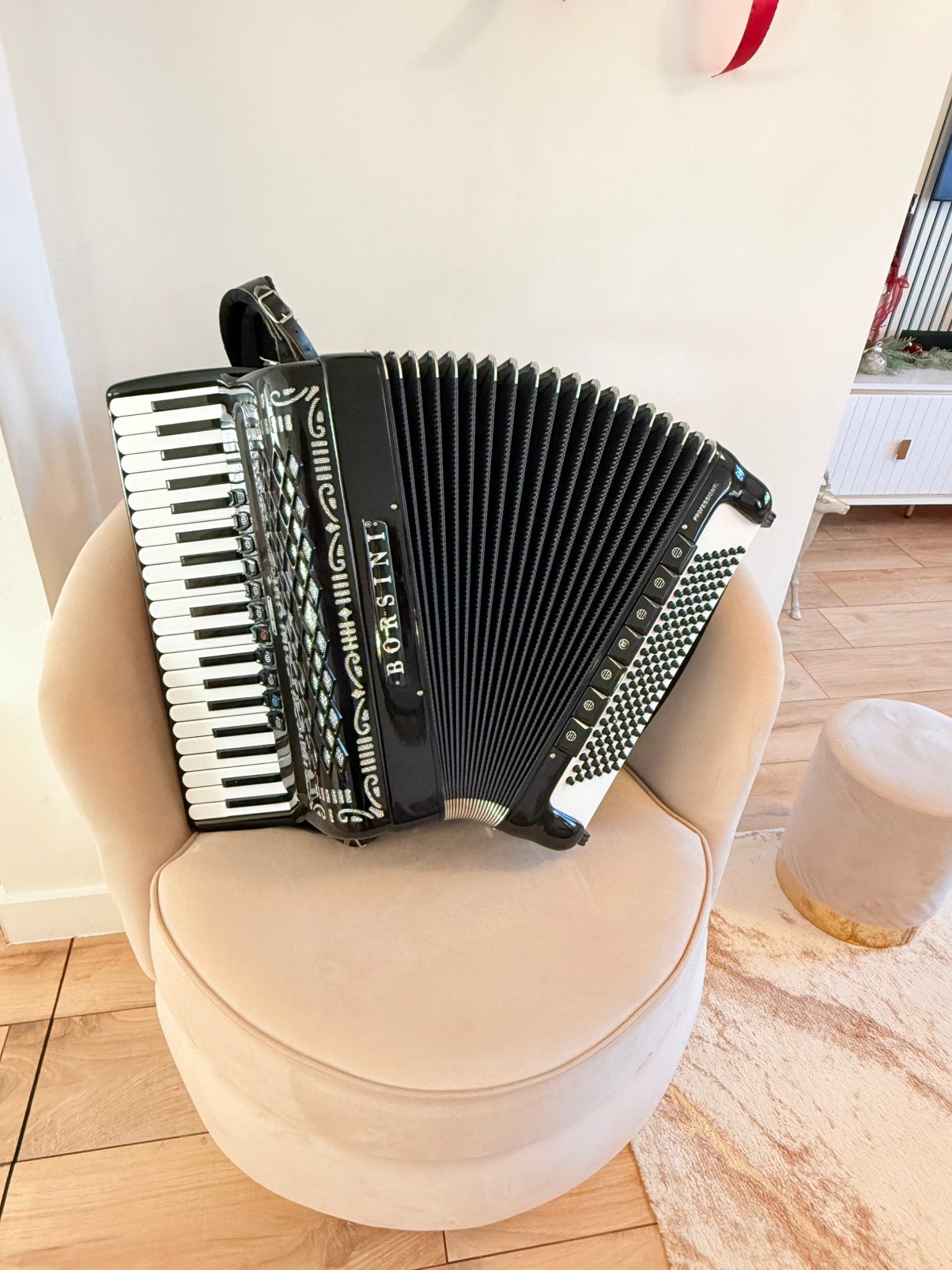 Accordeon Borsini, Musique & Instruments, Accordéons, Enlèvement ou Envoi