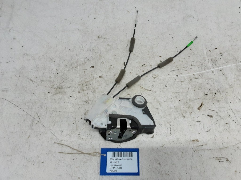 PORTIERSLOT RECHTS VOOR Toyota Yaris IV (P21 / PA1 / PH1), Gebruikt, Mevr. I. Hauben, Toyota, Rue de l'Espoir 34 34
4030  GRIVEGNÉE, BE