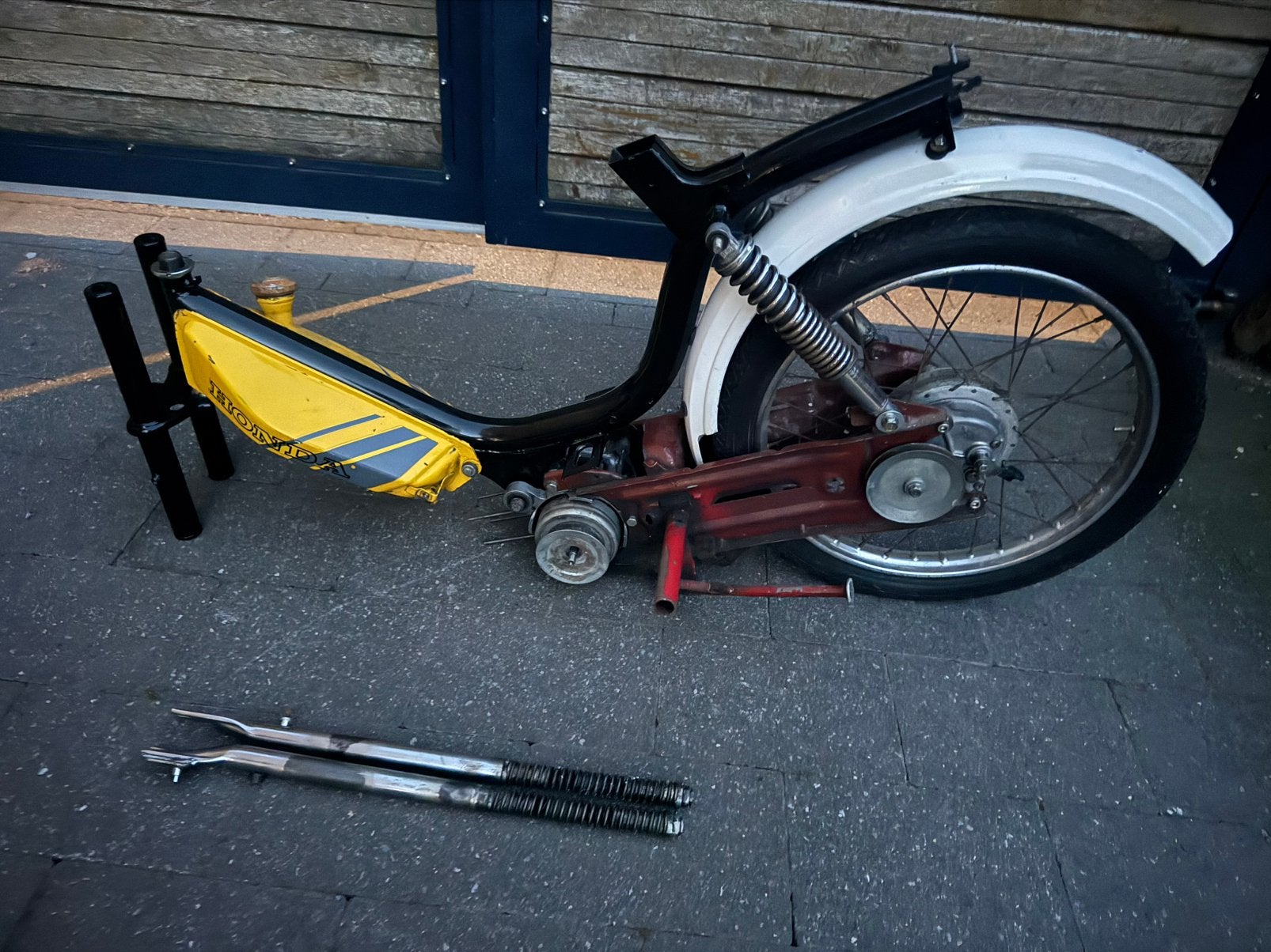 Honda camino project, Ophalen, Gebruikt
