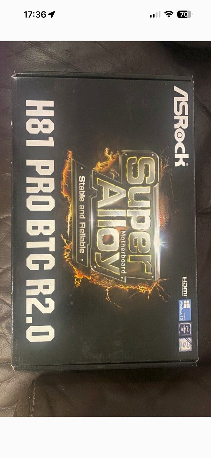 ASRock H81 PRO BTC R2.0, Computers en Software, Ophalen, Zo goed als nieuw, Intel, DDR3