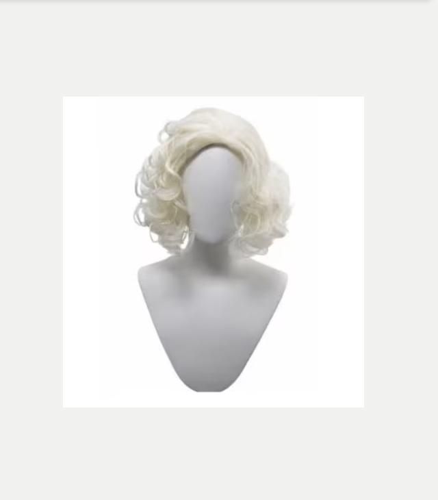 Perruque cosplay Marilyn Monroe blonde synthétique, Enlèvement ou Envoi, Neuf