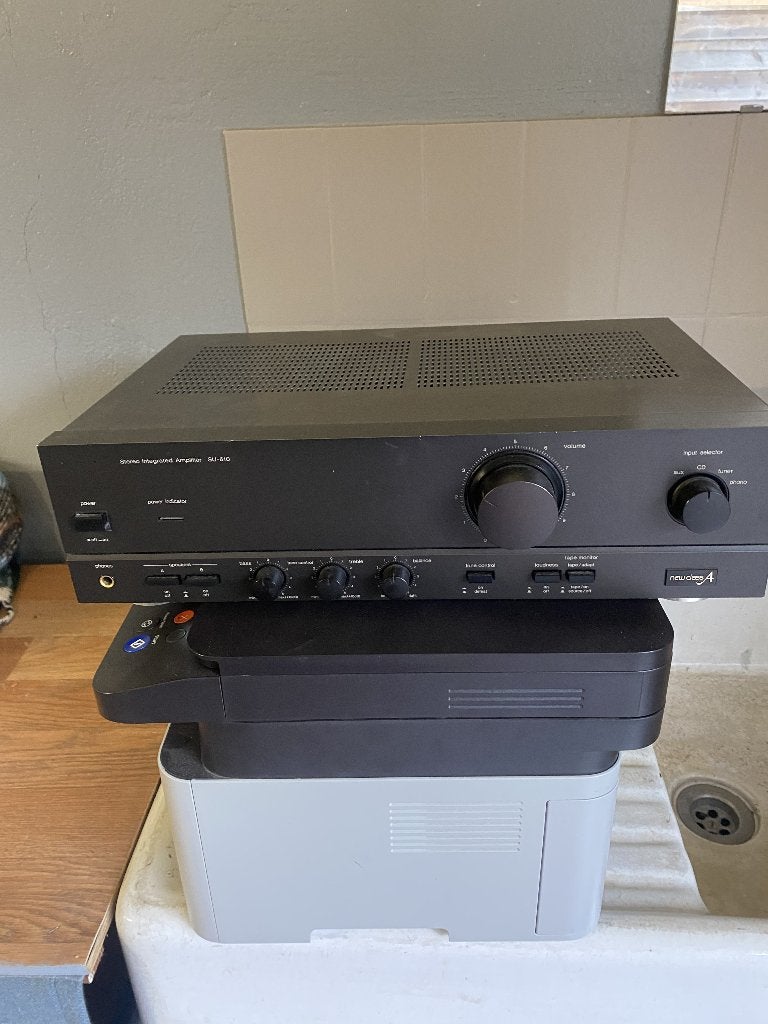 oude versterker, Audio, Tv en Foto, Ophalen
