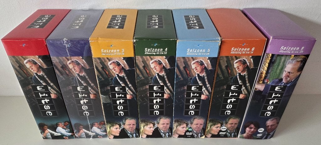 DVD boxen Witse 1,2,3,4,5,6,8, Enlèvement ou Envoi