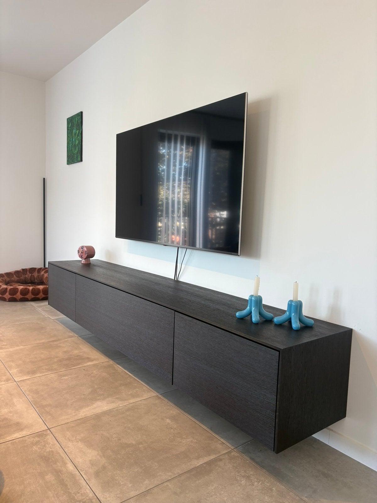 Zwevend tv meubel, Maison & Meubles, Armoires | Armoires murales, Avec tiroir(s), 25 à 50 cm, 200 à 250 cm, Moins de 100 cm