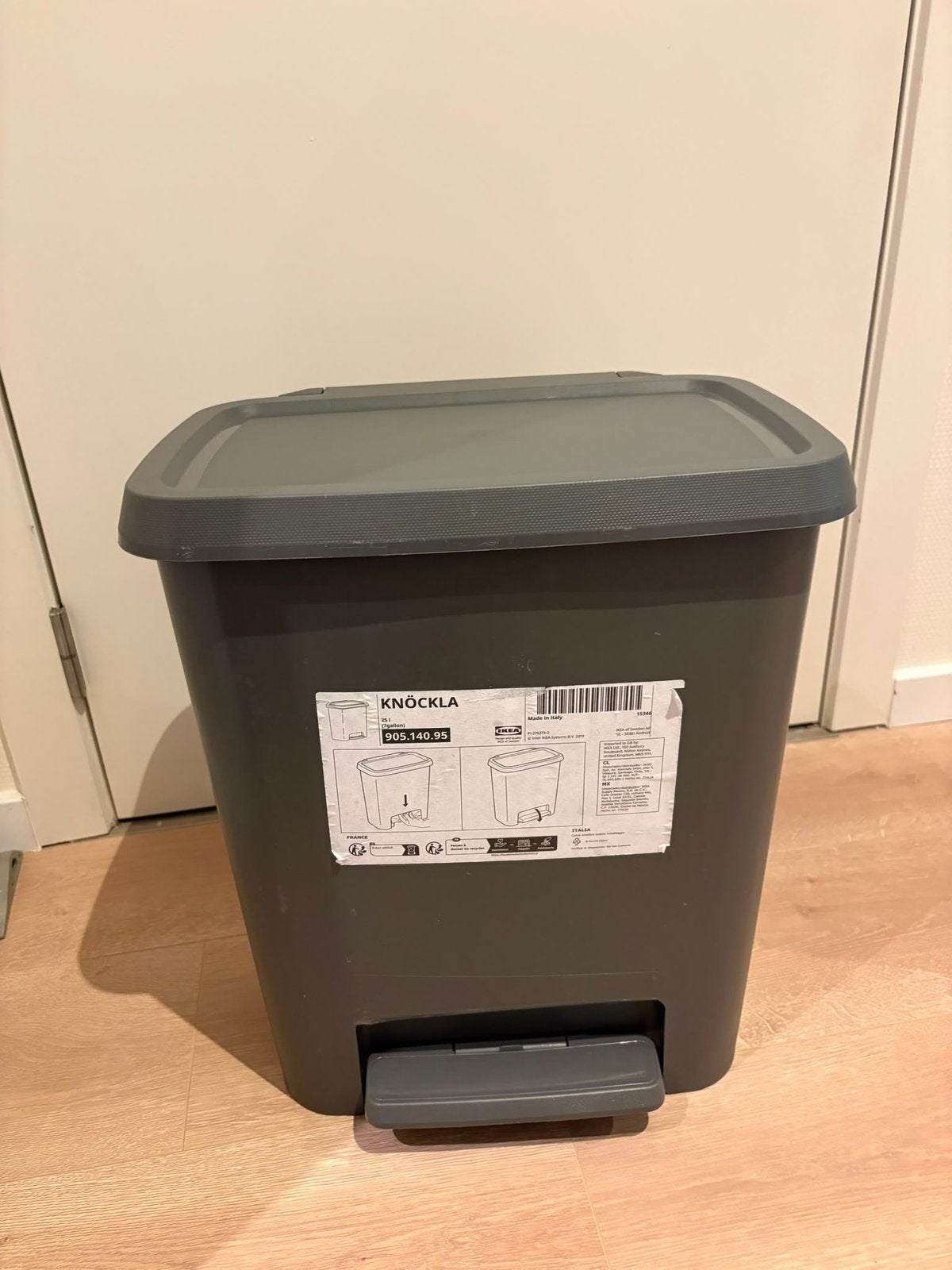 Poubelle IKEA 2 compartiments, 20 à 30 litres, Enlèvement, Utilisé