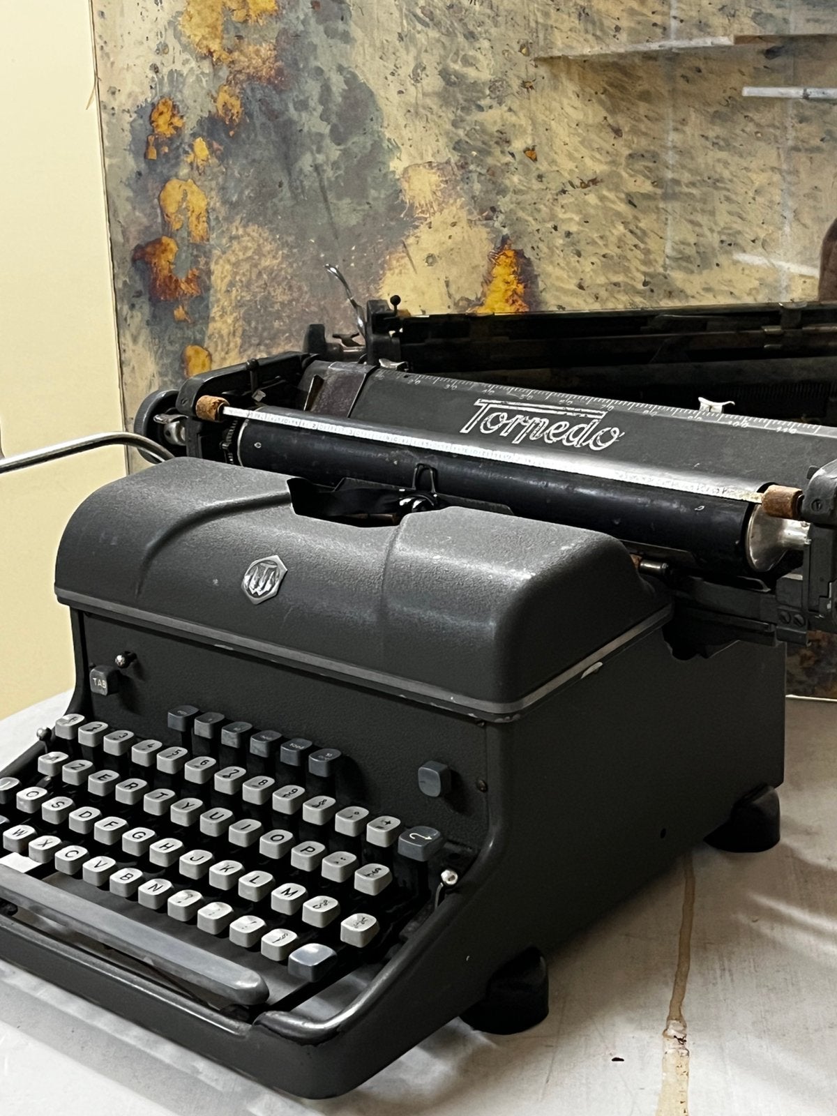 Machine à écrire Torpedo Antique (années 40/50), Divers, Machines à écrire, Comme neuf, Enlèvement