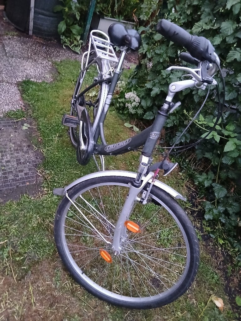 Damesfiets Oxford uit Aluminium, vork verend, 28 inch band, Fietsen en Brommers, Ophalen, Gebruikt, Versnellingen
