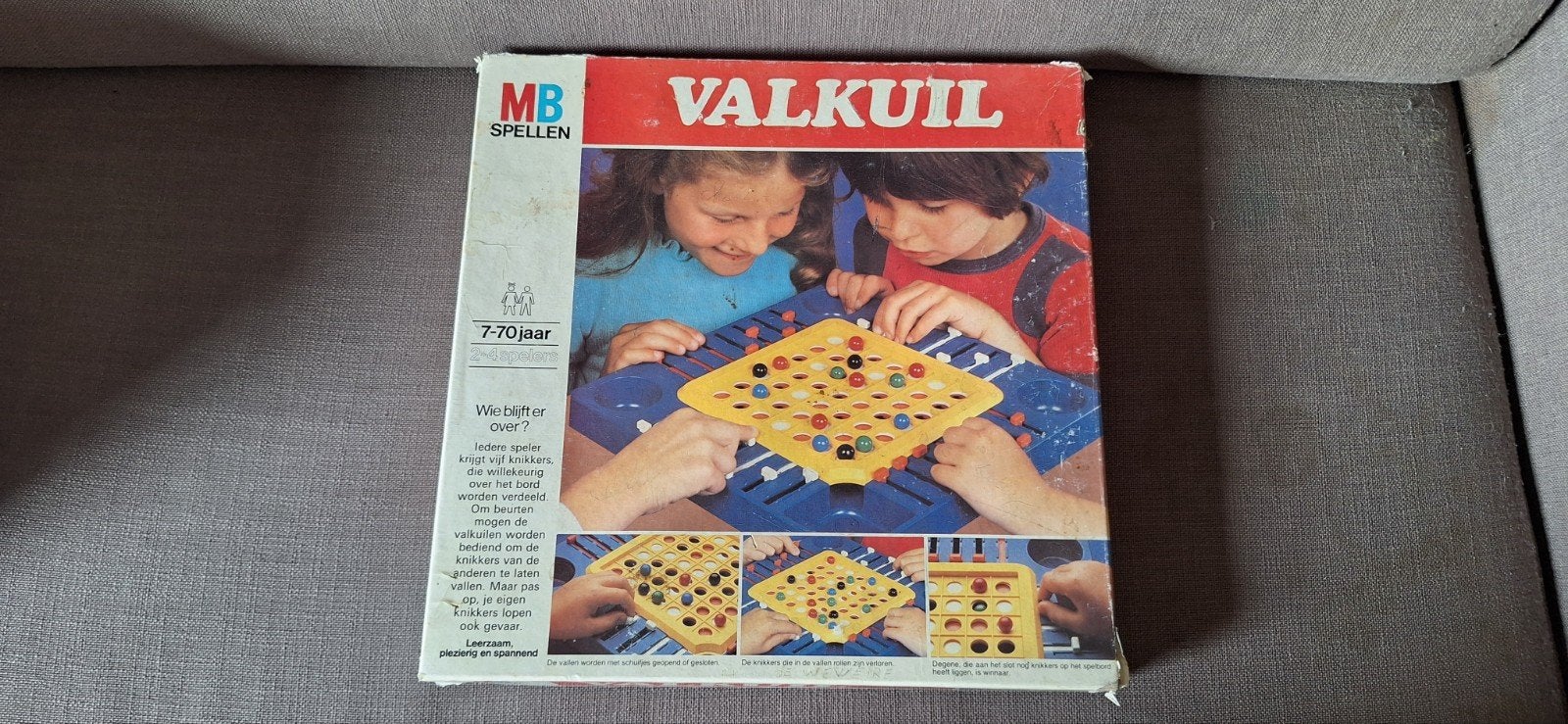 valkuil, Ophalen