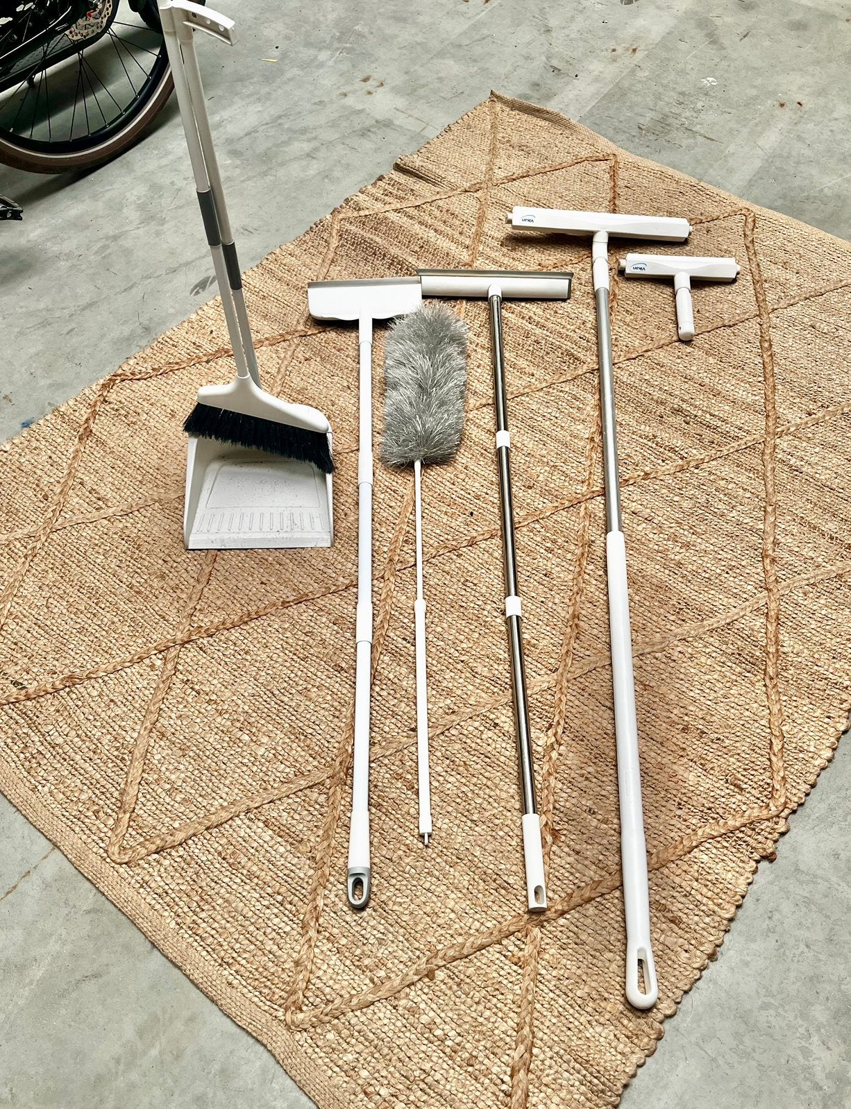 Schoonmaakartikelen blik schrobber plumeau veger trekker, Huis en Inrichting, Schoonmaakartikelen, Ophalen, Overige typen