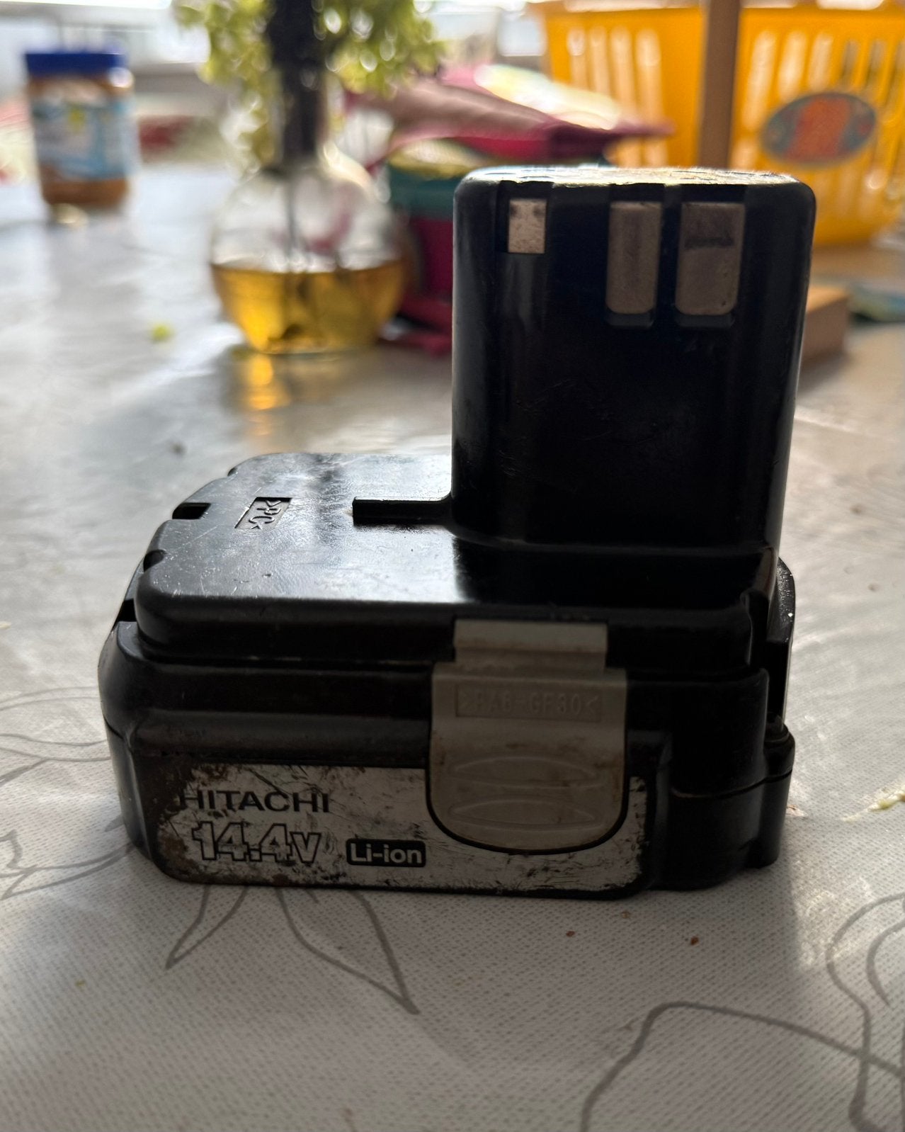 Hitachi BCL 1415 Li-ion accu (14,4V, 1,5 Ah, 22 Wh), Ophalen of Verzenden, Zo goed als nieuw