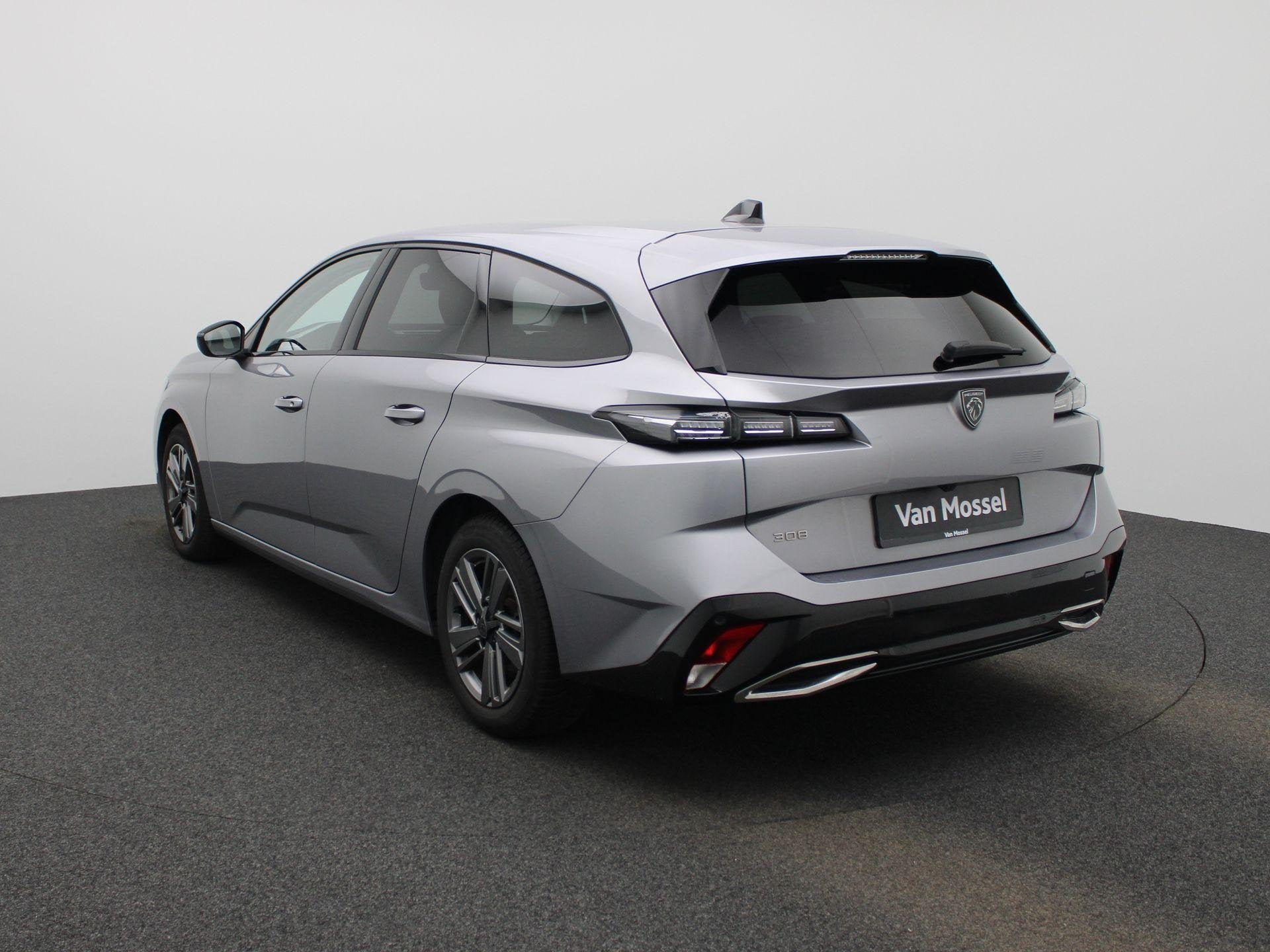 Peugeot 308 SW 1.2 PureTech 130 S&S EAT8 Allure, Autos, Argent ou Gris, Achat, Entreprise, 1462 kg