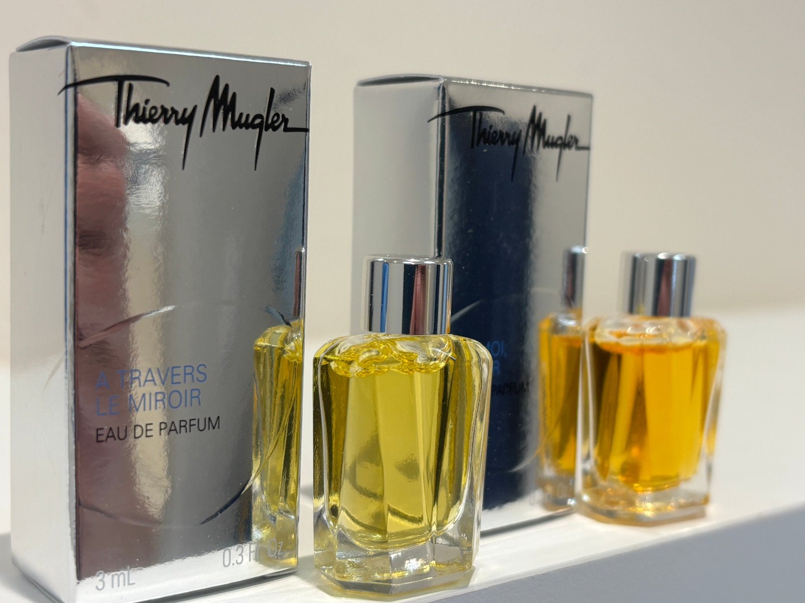 Thierry mugler eau de parfum femme 2 x 3 ml, Ophalen of Verzenden, Nieuw