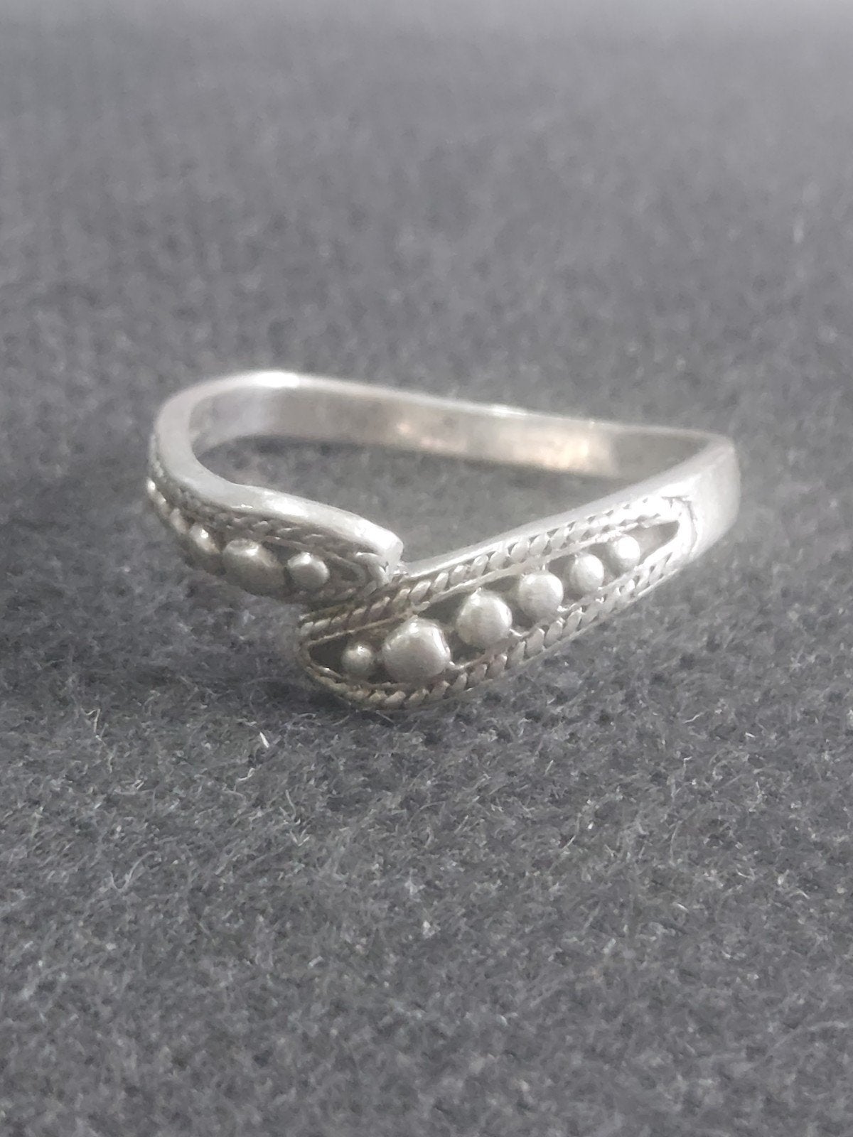 Zilver Ring, Enlèvement ou Envoi, Comme neuf, Argent, Argent