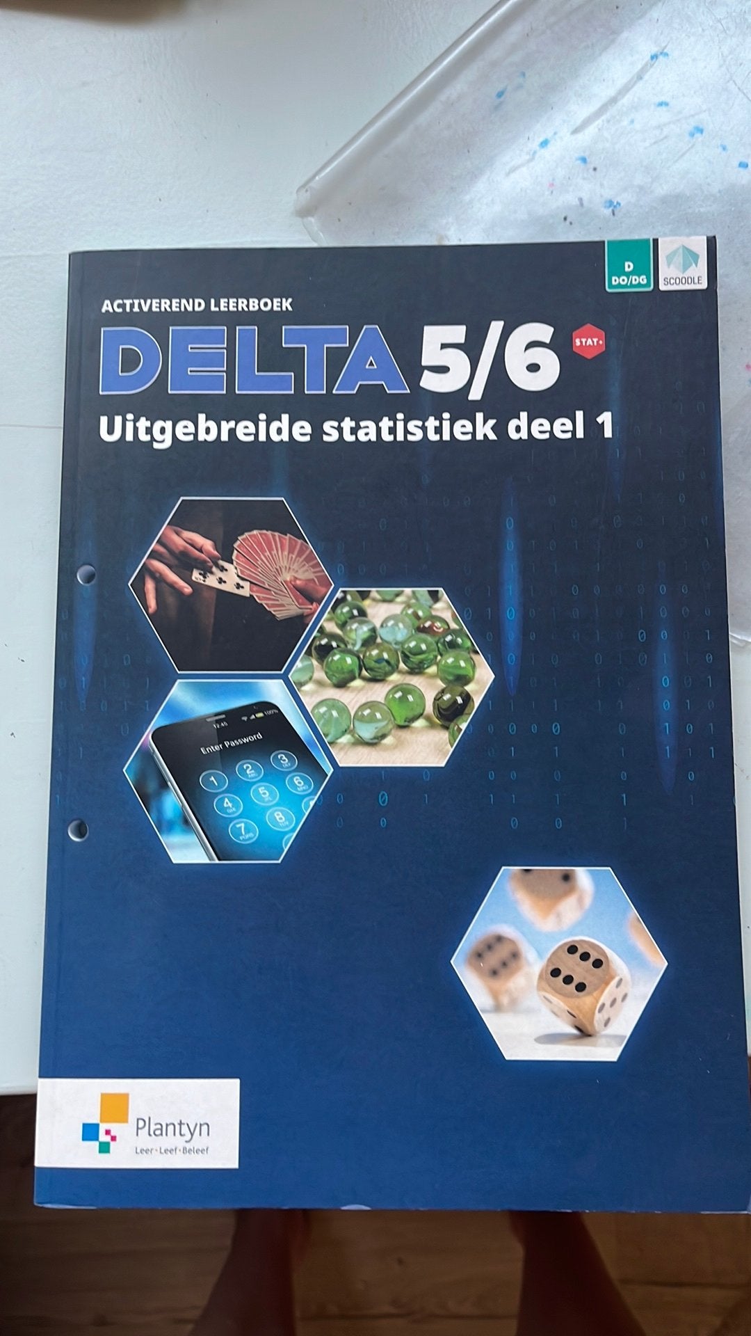 Ylke van Dun - Leerwerkboek delta 5/6 uitgebreide statistiek, Boeken, Ophalen, Nederlands, Ylke van Dun; Tom Spons; Griet Schatteman