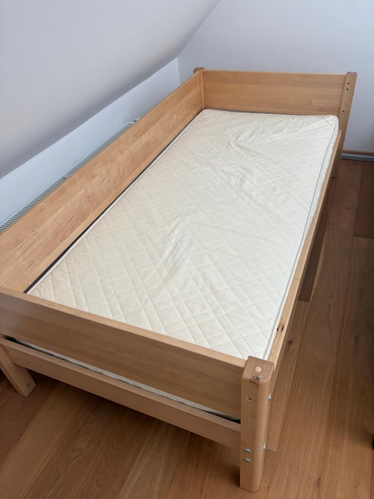 Halfhoogteslaper van Flexa inclusief flexa matras, Ophalen, Zo goed als nieuw