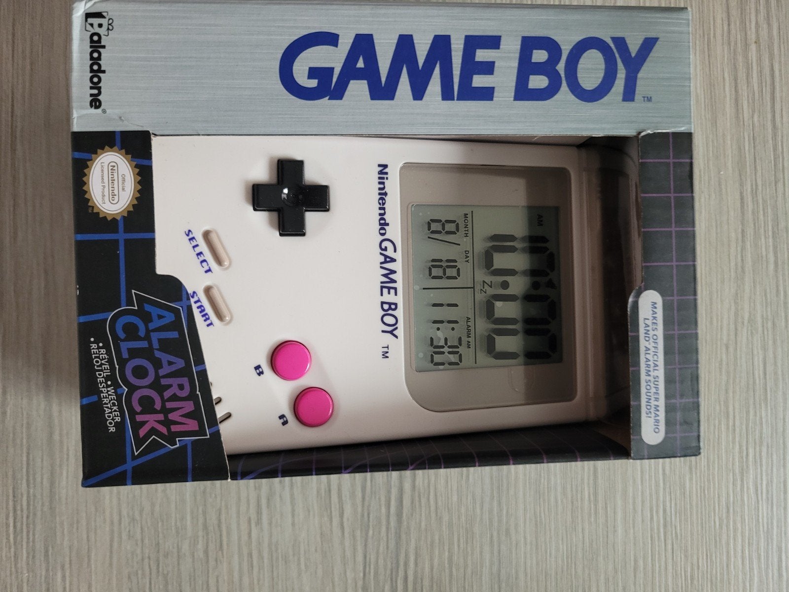 gameboy wekker, Ophalen of Verzenden, Nieuw, Game Boy Classic