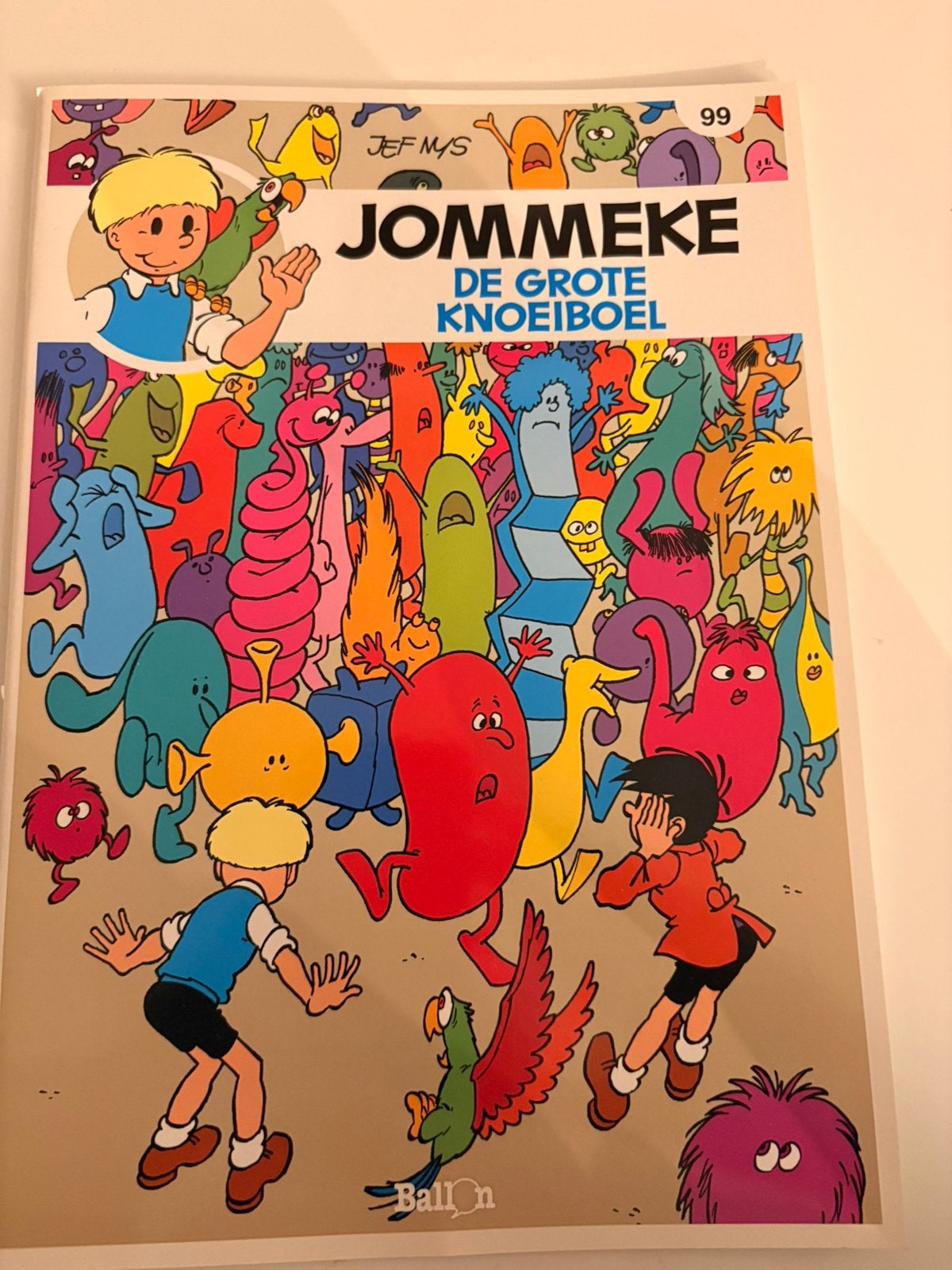 Nummer 99 Jommeke de grote knoeiboel, Boeken, Eén stripboek, Ophalen of Verzenden, Nieuw