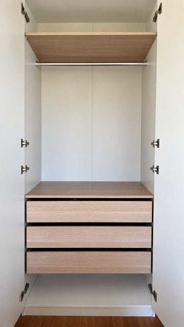 PAX kleerkasten (4x 100x236x58 cm), Avec tiroir(s), Comme neuf, Enlèvement, 50 à 75 cm