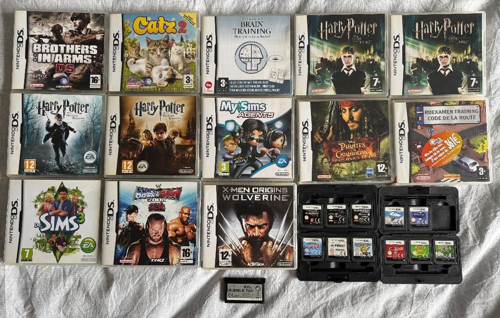 Nintendo DS Games [LOT], Enlèvement ou Envoi, 1 joueur, À partir de 7 ans, Autres genres