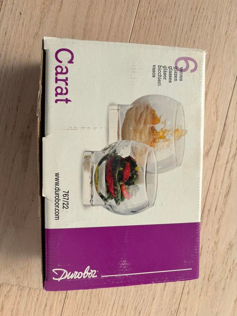Verrines a aperitif Durobor, Huis en Inrichting, Ophalen, Zo goed als nieuw
