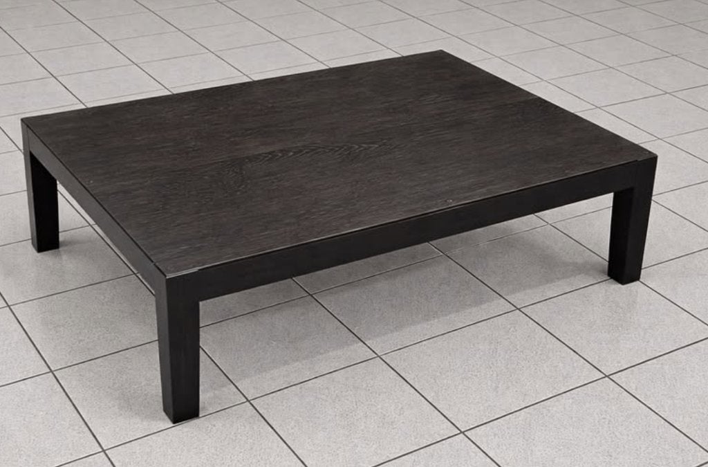 Salontafel in wengé, 100 à 150 cm, Modern design, Enlèvement, Utilisé