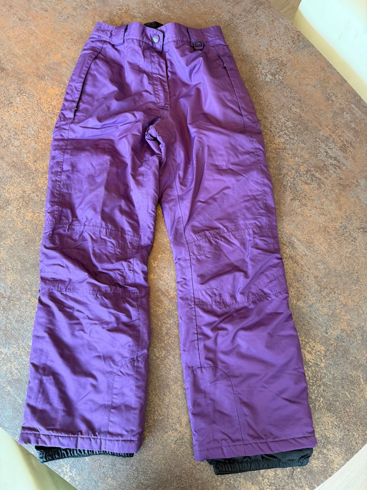 Ski broek winter maat 146 - 152 skibroek 11 - 12 jaar Paars, Ophalen of Verzenden, Zo goed als nieuw, Ski