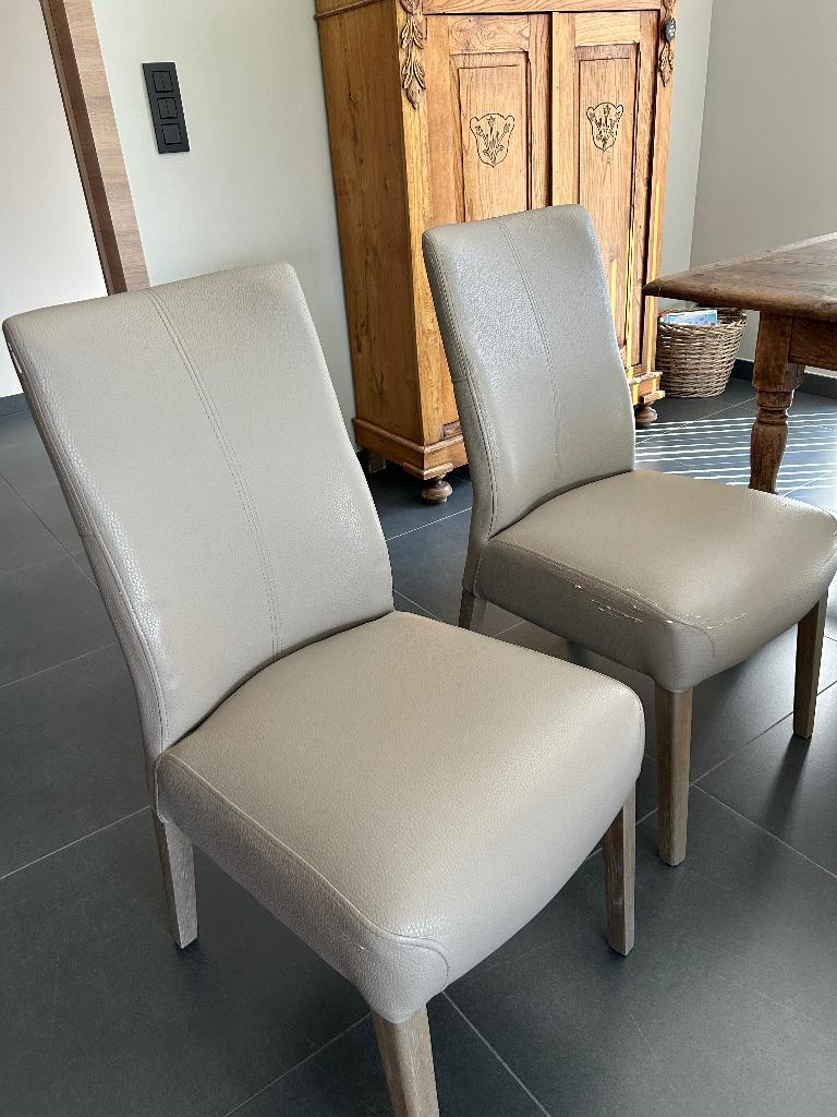 Goed zittende eetkamerstoelen van Henders en Hazel, Ophalen, Gebruikt, Vier