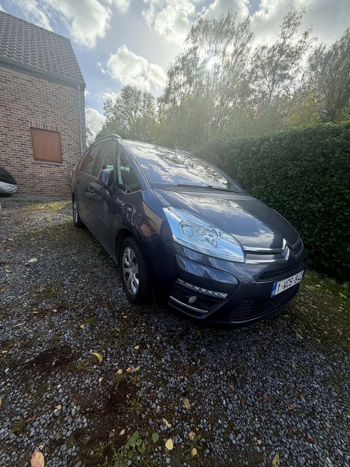 vend citroen c4 grand picasso 16hdi, Autos, Euro 5, Boîte manuelle, Noir, 5 portes