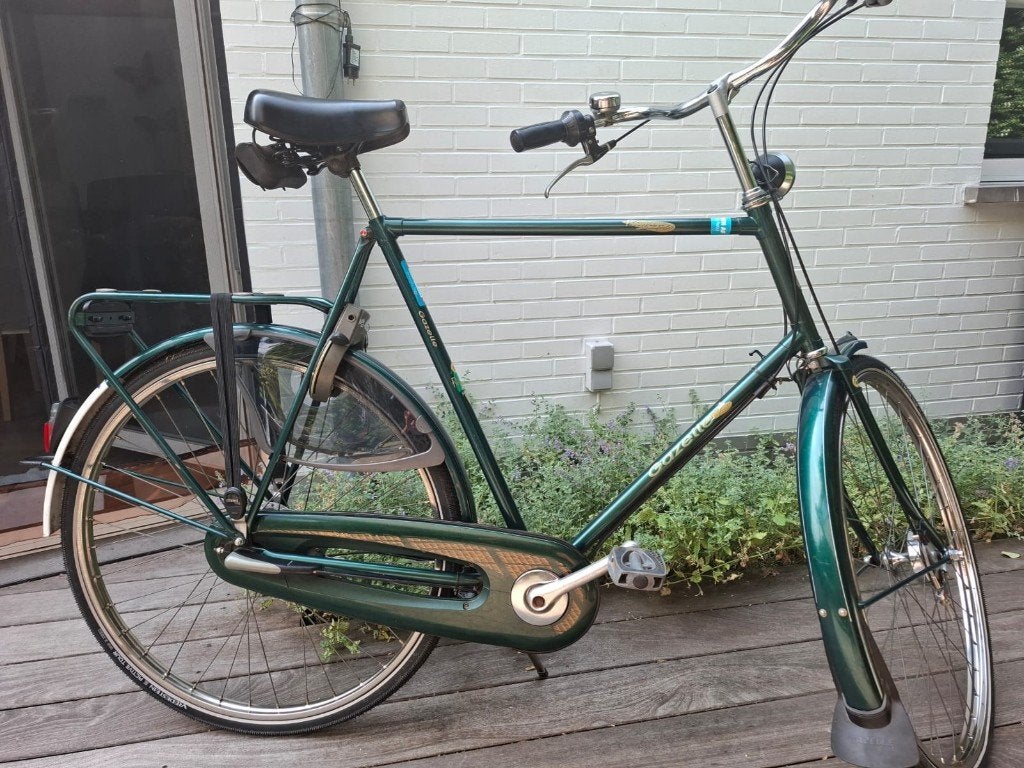 Herenfiets Gazelle, Ophalen, Gebruikt, Versnellingen, 57 tot 61 cm