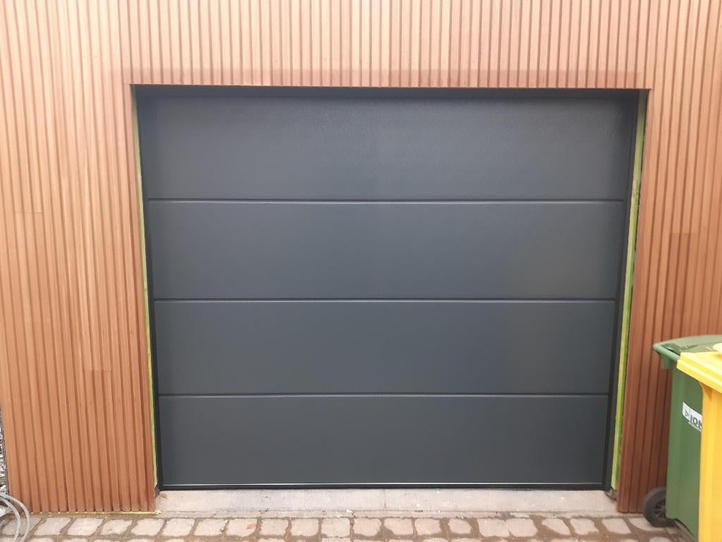 Sectionale garagepoort NIEUW, Neuf, Enlèvement, Porte de garage, 120 cm ou plus