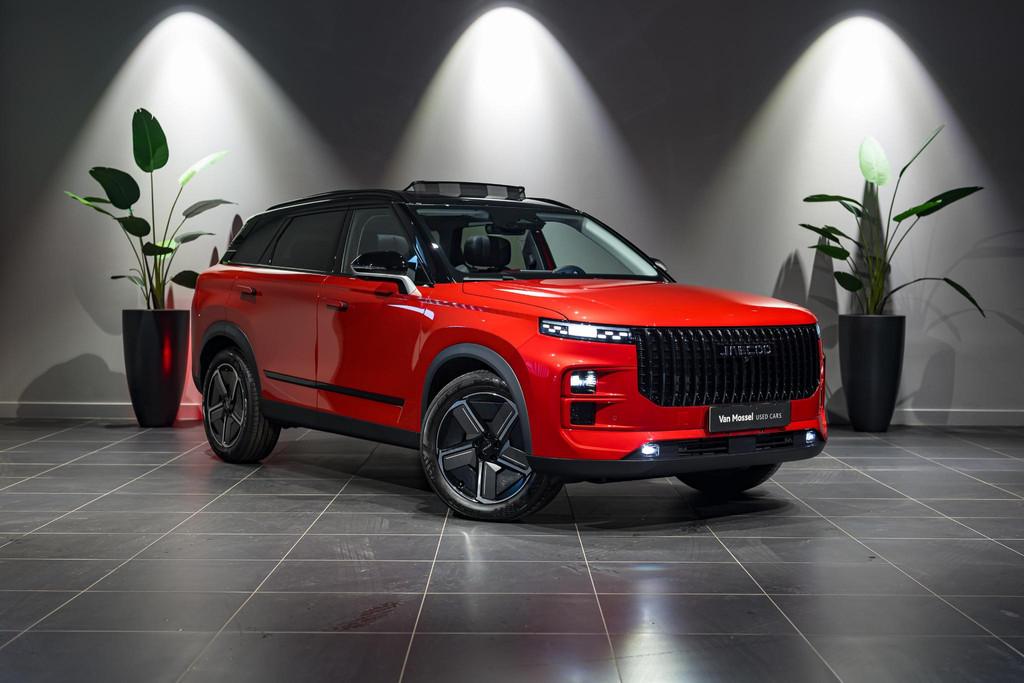 JAECOO J7 1.6 T-GDi PREMIUM LEDER - PANO DAK - FULL LED - AL, Auto's, Overige Auto's, Automaat, 1350 kg, Stof, Gebruikt