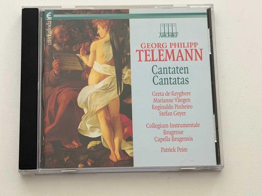Georg Philipp Telemann – Cantaten, CD & DVD, CD | Classique, Utilisé, Enlèvement ou Envoi