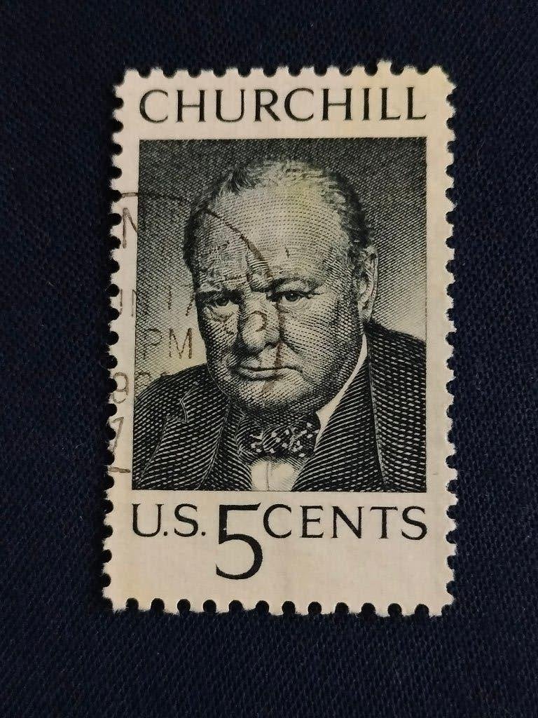 États-Unis 1965 - Winston Churchill, Envoi, Affranchi, Amérique du Nord
