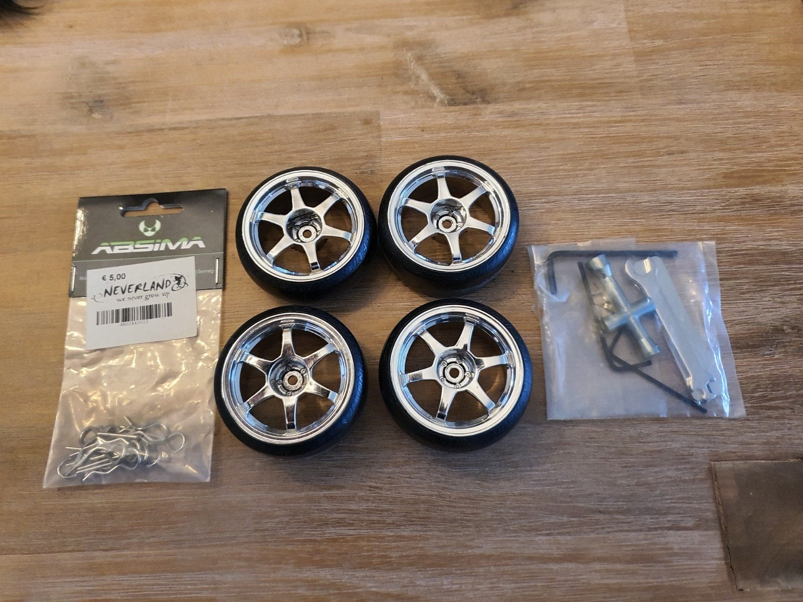 traxxas RC materiaal 1.10, Ophalen