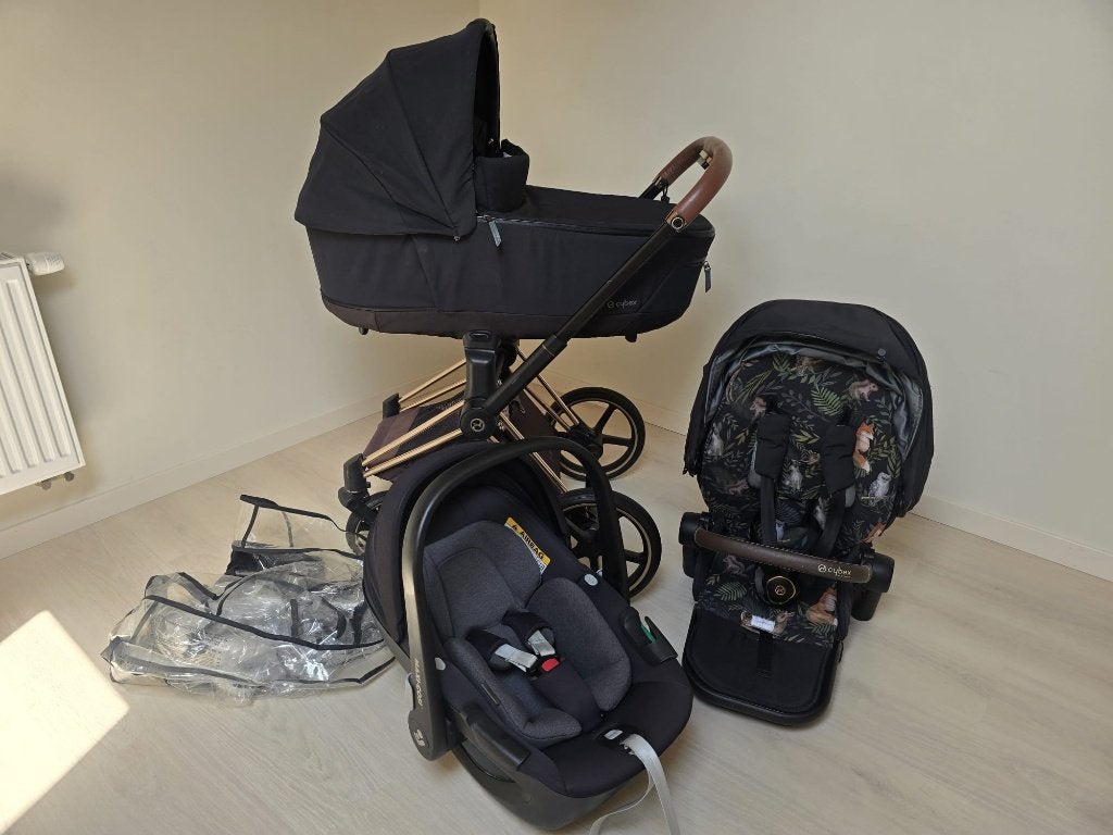 Cybex Priam 4.0 + Maxi Cosi Pebble 360 i-size, Enlèvement, Utilisé, Poussette