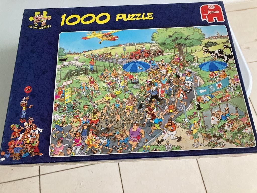 Puzzels Jan van Haasteren, Ophalen, Meer dan 1500 stukjes, Zo goed als nieuw, Legpuzzel
