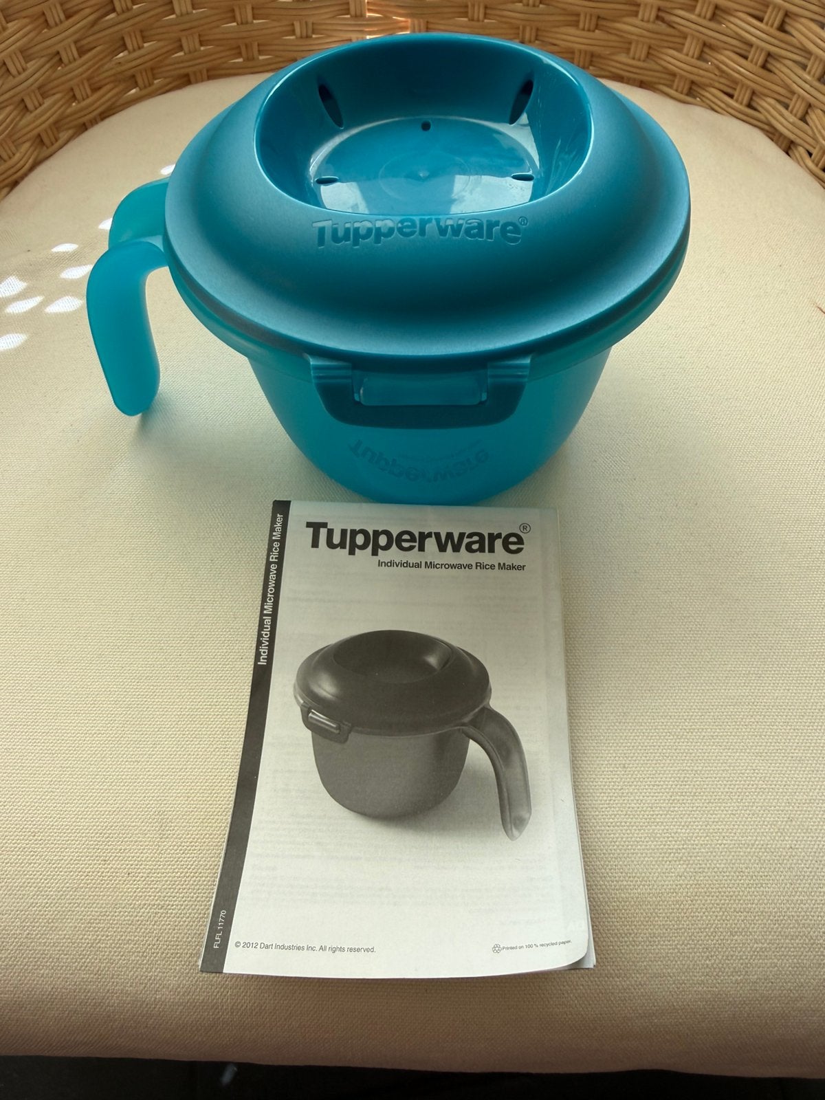 Rijstkoker Tupperware 550 ml NIEUW, Huis en Inrichting, Keuken | Tupperware, Ophalen of Verzenden, Nieuw, Blauw