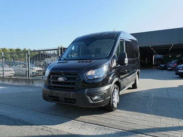 Ford Transit 2T L2- H2 2.0 TDCi 136pk Automaat 3pl Trend, Autos, Camionnettes & Utilitaires, 94 kW, Achat, Euro 6, 3 places