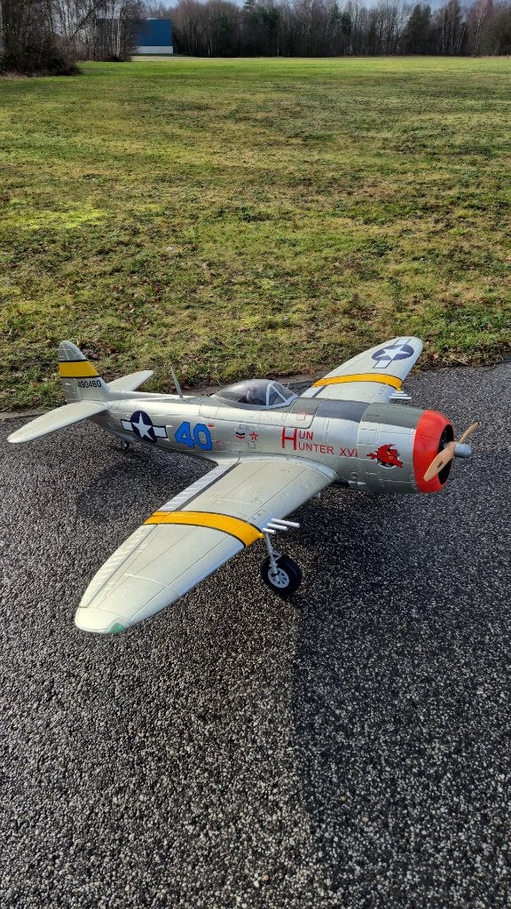 FMS P47 Thunderbolt Hun hunter 1500mm, Ophalen, Zo goed als nieuw, Elektro